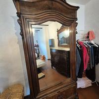 Armadio con specchio inizio 900
