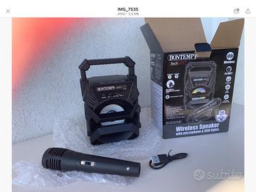 BONTEMPI TEACH WIRELESS SPEAKER