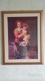 Quadro stampa della Madonna