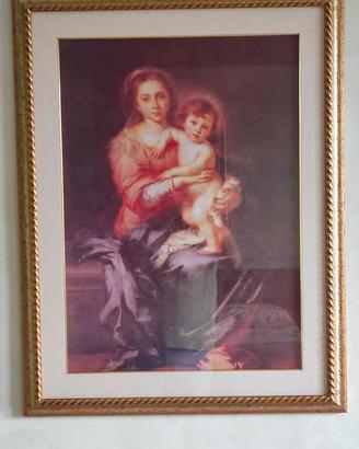 Quadro stampa della Madonna