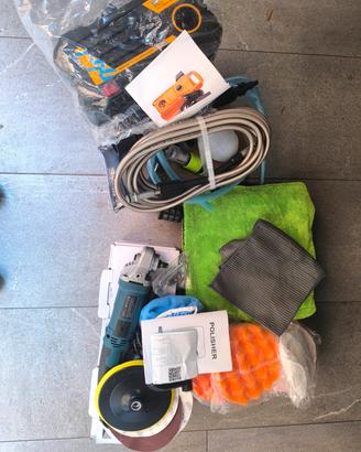 Kit Lavaggio Asciugamano Lucidatrice Idropulittric
