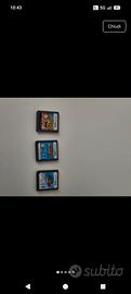 Lotto 3 giochi Nintendo Ds