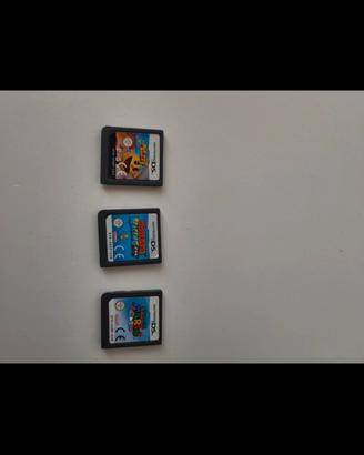 Lotto 3 giochi Nintendo Ds