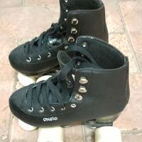 Pattini artistici OXELO neri a 4 ruote - numero 33