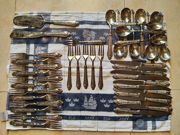 set posate silver plated