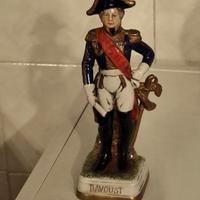Statuina Napoleonica porcellana tedesca h 25 cm