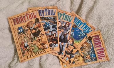Manga fairy tail 1-2-3-4-5