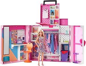 Barbie - Armadio dei Sogni Playset con bambola bio