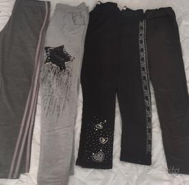 Leggings lunghi 11/12 anni bambina