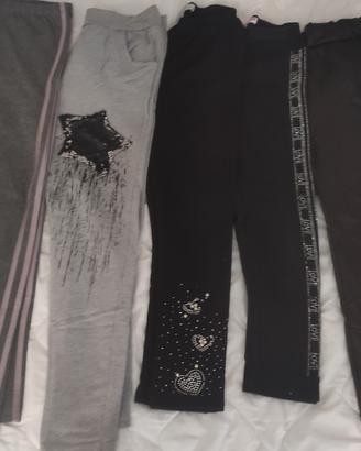 Leggings lunghi 11/12 anni bambina