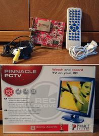 Scheda TV Tuner PCI Pinnacle PCTV Completa