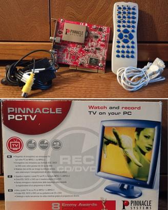Scheda TV Tuner PCI Pinnacle PCTV Completa