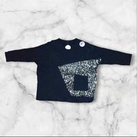Maglia nera brillantinata