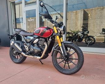 SCRAMBLER 400 X Carnival Red/Phantom Black