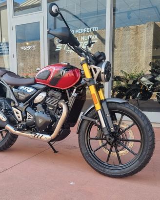 SCRAMBLER 400 X Carnival Red/Phantom Black