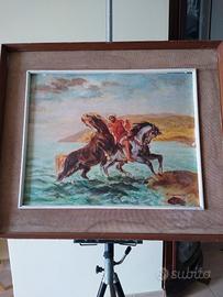 Delacroix-Cavalli che escono dal mare