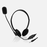 Ewent EW3567 Cuffia con Microfono NUOVO con pacco