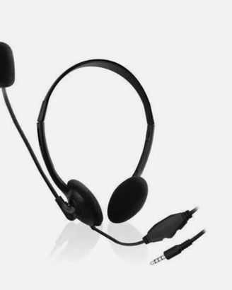 Ewent EW3567 Cuffia con Microfono NUOVO con pacco