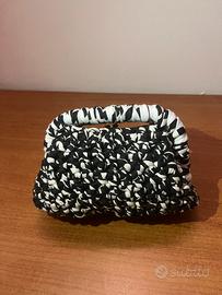 Borsa handmade bianco e nero