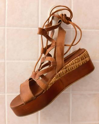 Sandali donna con zeppa misura 38