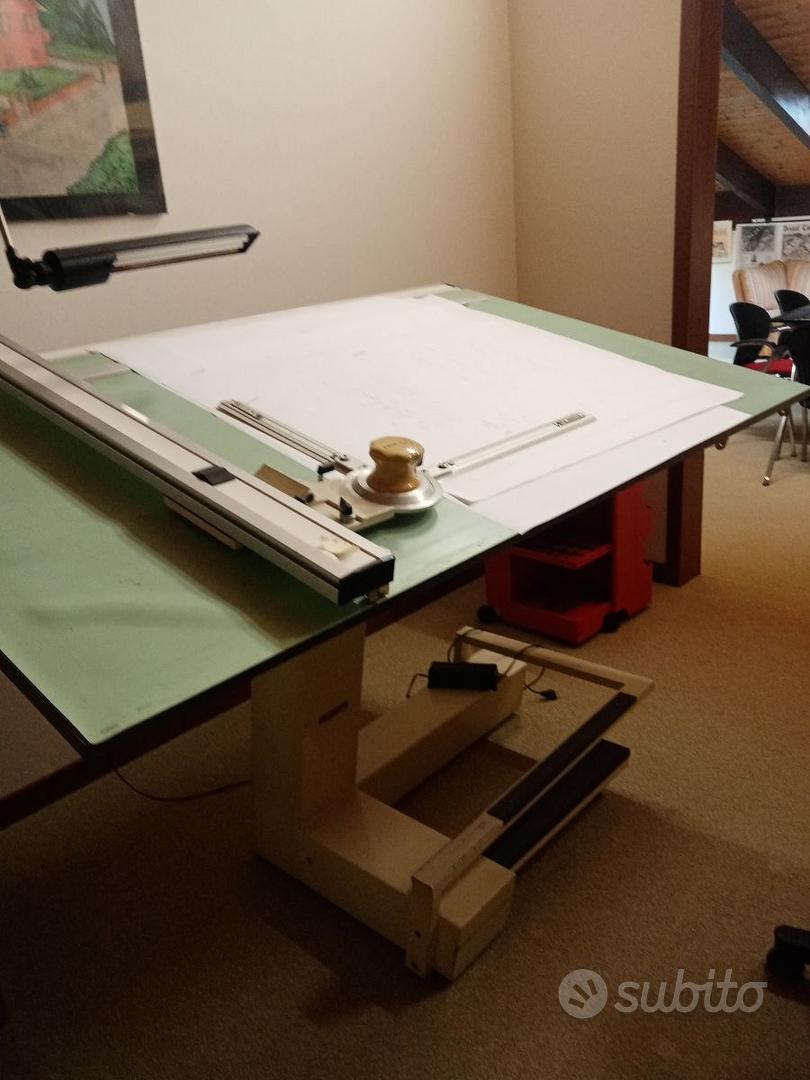 Kit Disegno Professionale Tavolo Da Disegno Tecnico A4 Hocadon - Con Regole Parallele E Goniometro | Per Studenti E Ingegneri Set Da Disegno