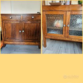 Credenza componibile antica