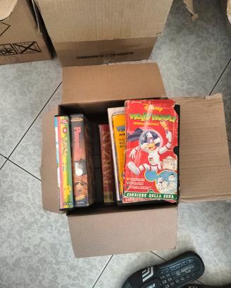 vhs cartoni animati e film