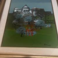 Manlio bacosi olio su tela quadro