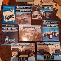 brochure trattori lamborghini deplian gommati 