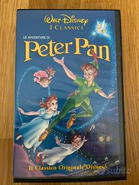Cassetta VHS Disney Peter Pan