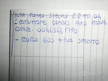 Riduttore cambio al stelvio cod 00463461790