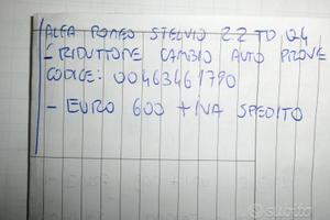 Riduttore cambio al stelvio cod 00463461790