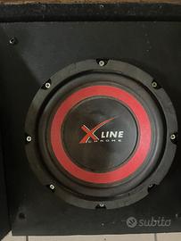 Subwoofer xline chrome