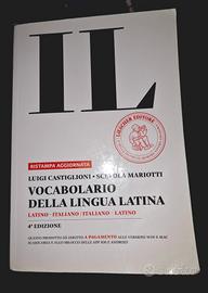 Vocabolario della lingua latina edizione  2025