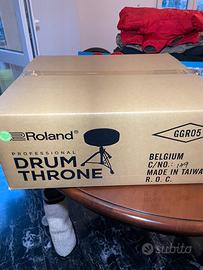 Sgabello Roland RDT-R-U NUOVO SIGILLATO