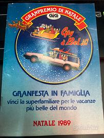Catalogo Gig e’ bel natale 1989 cm.21x15