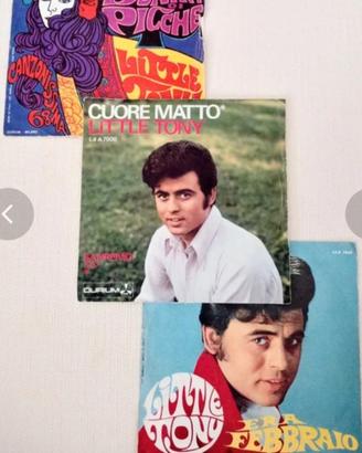 Collezione Vinili 45 Little Tony Sanremo '67-'69