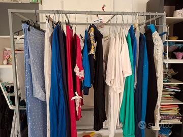 Panca da giardino o stendibiancheria