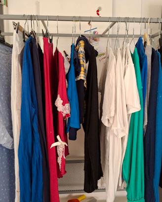 Panca da giardino o stendibiancheria