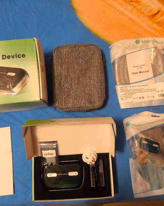 CPAP  russamento apnee SnoreCircle VvFly Ya50 pro
