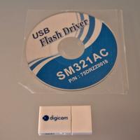 Digicom 8E4550 USB WiFi – 300Mbps, WPS, compatta