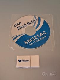 Digicom 8E4550 USB WiFi – 300Mbps, WPS, compatta