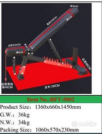 PANCA PALESTRA NUOVA