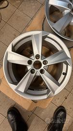 Cerchi in lega 17” compatibili audi vw skoda seat