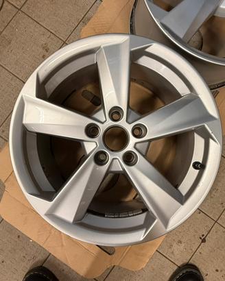 Cerchi in lega 17” compatibili audi vw skoda seat