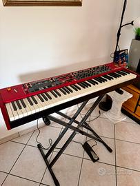 Nord Stage 2 HA76 + Flight Case Rigida + Pedale