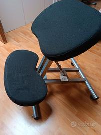 Sedia sgabello ergonomica Berger mal di schiena