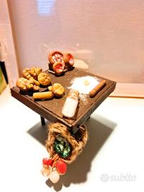 Mini tavolo Decorativo in legno