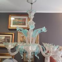 lampadario in vetro di murano 