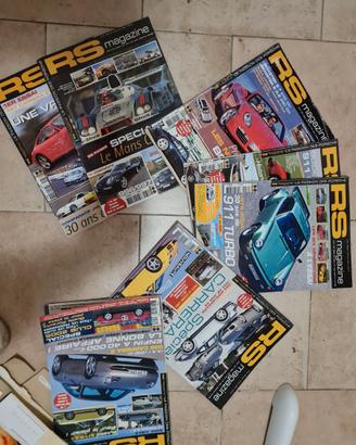 RS MAGAZINE RACCOLTA PORSCHE